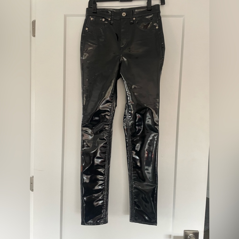Rag & Bone high rise skinny pant size 25 in black